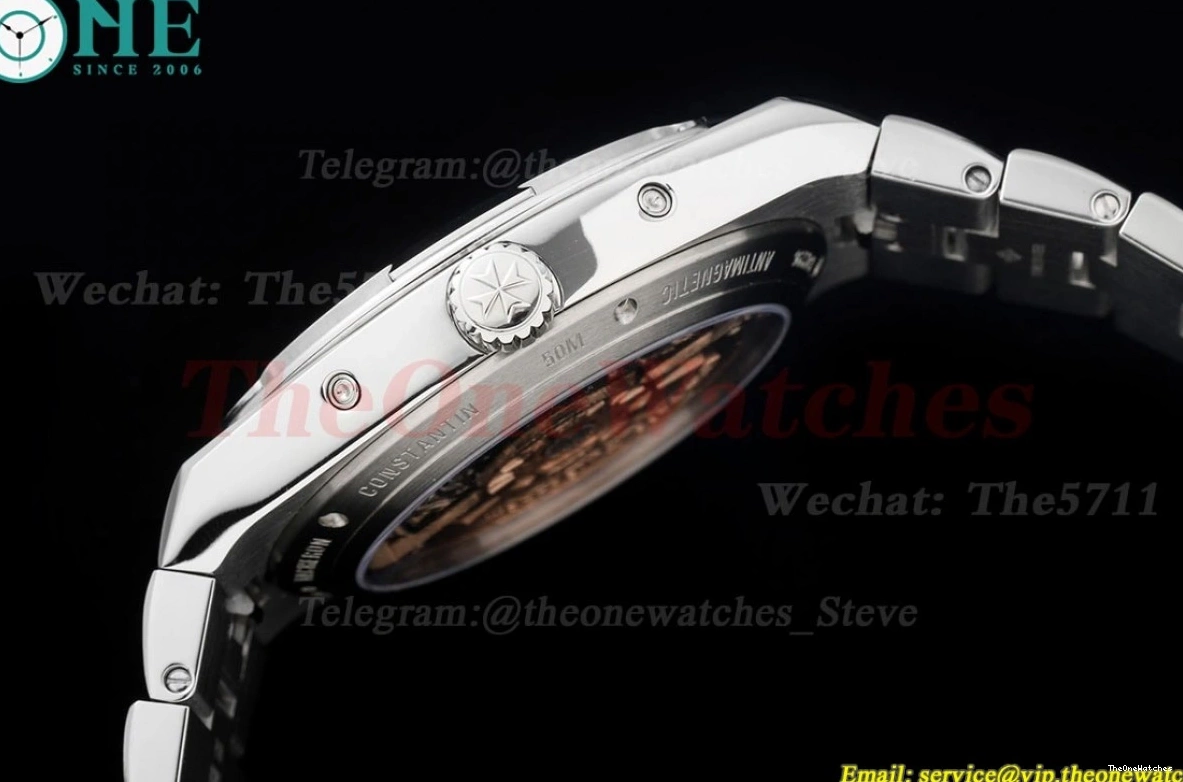 White SS Calendar SS Stk Overseas 4300V A1120 8F Perpetual 0202